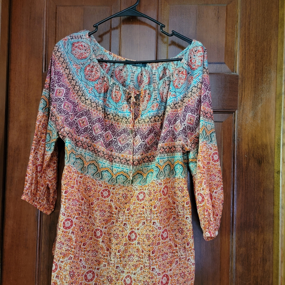Ralph Lauren Multicolor Patterned Blouse